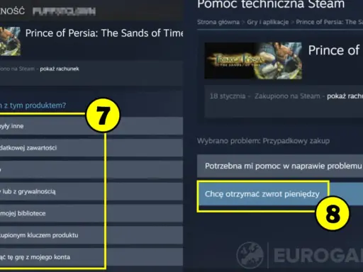 Steam: Zwrot pieniędzy za grę jak odzyskać środki krok po kroku?