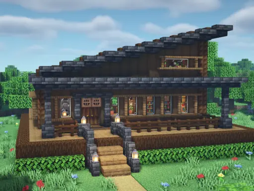 Minecraft: Zbuduj wymarzony drewniany dom! Techniki i inspiracje.